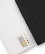 Laden Sie das Bild in den Galerie-Viewer, Manschettenknöpfe Metall Gold