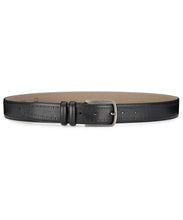 Laden Sie das Bild in den Galerie-Viewer, Ledergürtel Brogue Stil navy