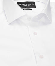 Laden Sie das Bild in den Galerie-Viewer, Slim Fit Hemd weiß