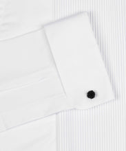 Laden Sie das Bild in den Galerie-Viewer, Slim Fit Smokinghemd weiß