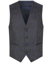 Laden Sie das Bild in den Galerie-Viewer, Hochzeitsweste Set Navy