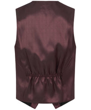 Laden Sie das Bild in den Galerie-Viewer, Hochzeitsweste Set Bordeaux