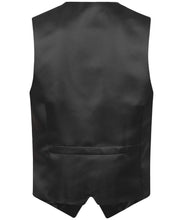 Laden Sie das Bild in den Galerie-Viewer, Smokingweste Oxford schwarz