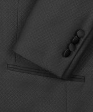 Laden Sie das Bild in den Galerie-Viewer, Smoking in Anthrazit mit feiner Struktur