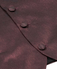 Laden Sie das Bild in den Galerie-Viewer, Hochzeitsweste Set Bordeaux