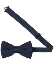 Laden Sie das Bild in den Galerie-Viewer, Strickfliege Navy