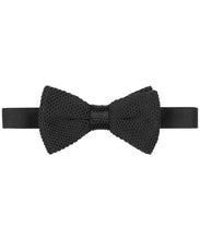 Laden Sie das Bild in den Galerie-Viewer, Strickfliege Schwarz