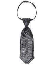 Laden Sie das Bild in den Galerie-Viewer, Hochzeitsweste Set Brokat Dunkelgrau