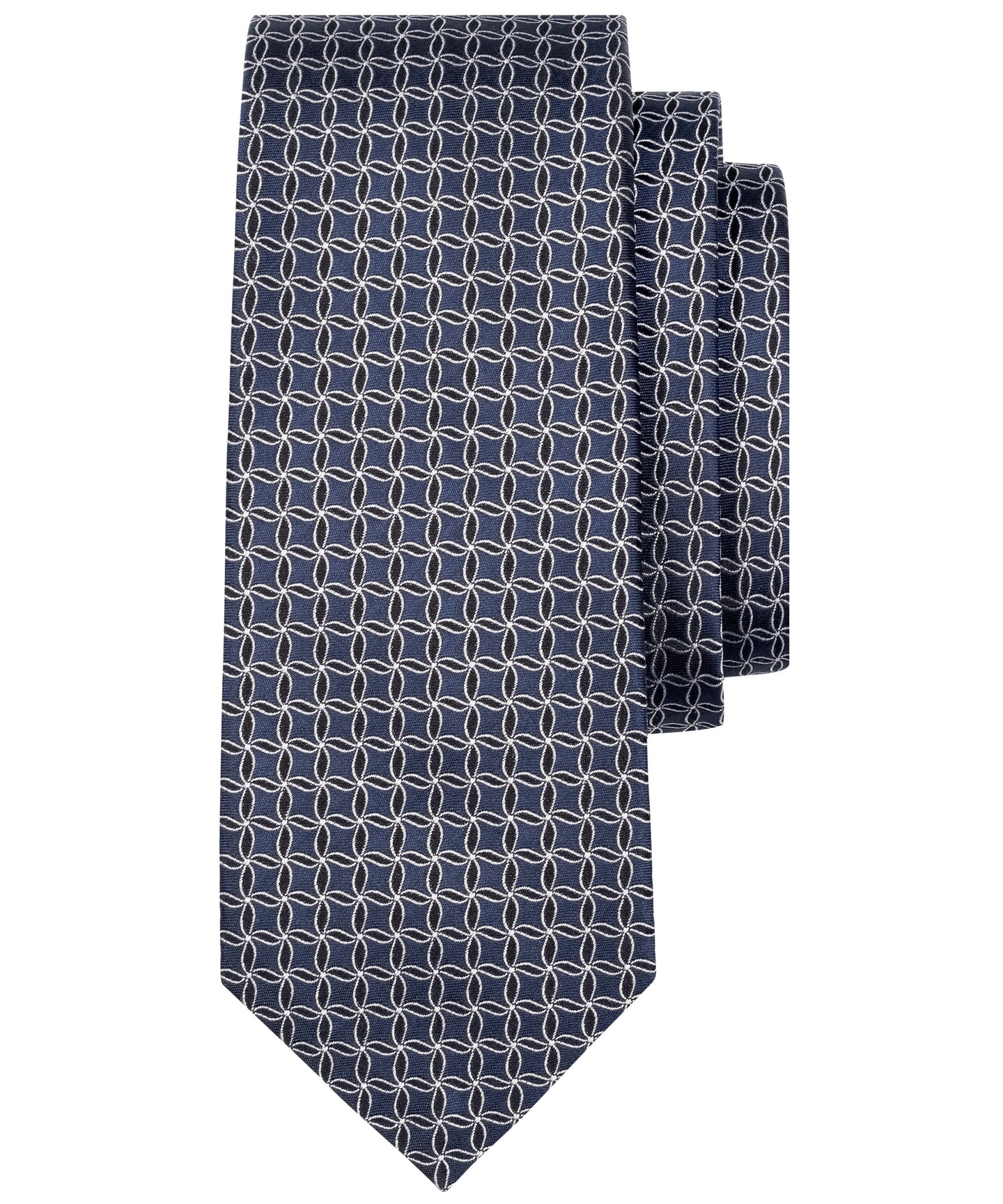 Krawatte 7-Fold Navyblau